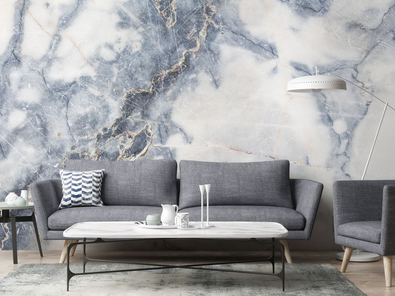 1500x1125 How to style marble wallpaper | Wallsauce UK