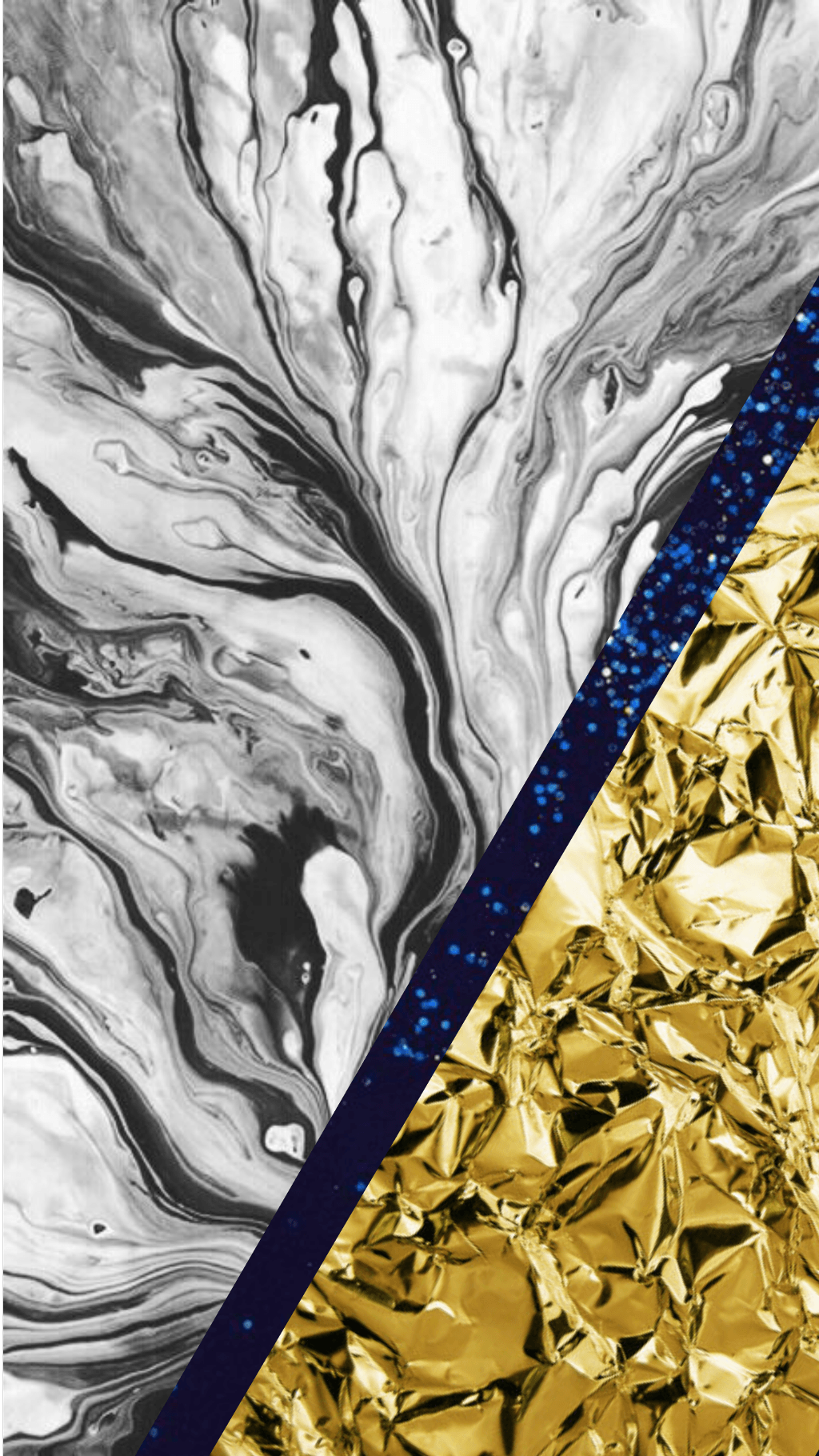 1024x1820 wallpaper blue marble gold - Image by 