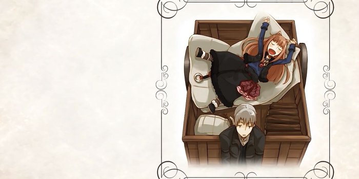 1680x1050 HD wallpaper: anime boy, wolf, animal ears, gray hair, furry, sharp