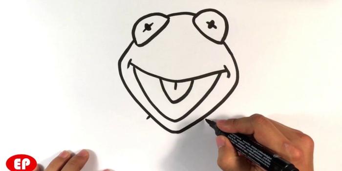 1280x720 How to Draw Kermit the Frog - Easy Pictures to Draw