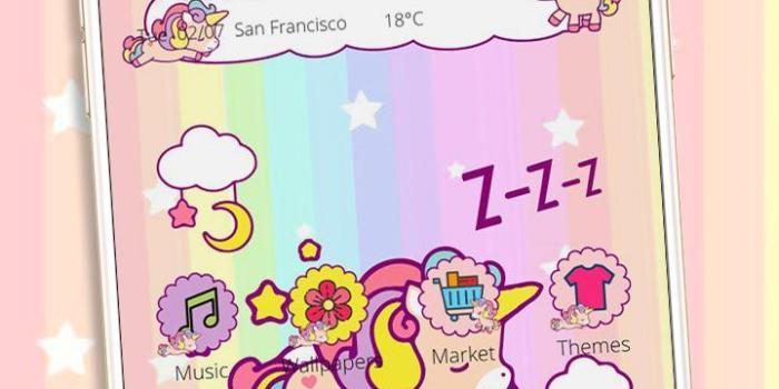 720x1280 Cute baby Unicorn Mobile Theme for Android - APK Download