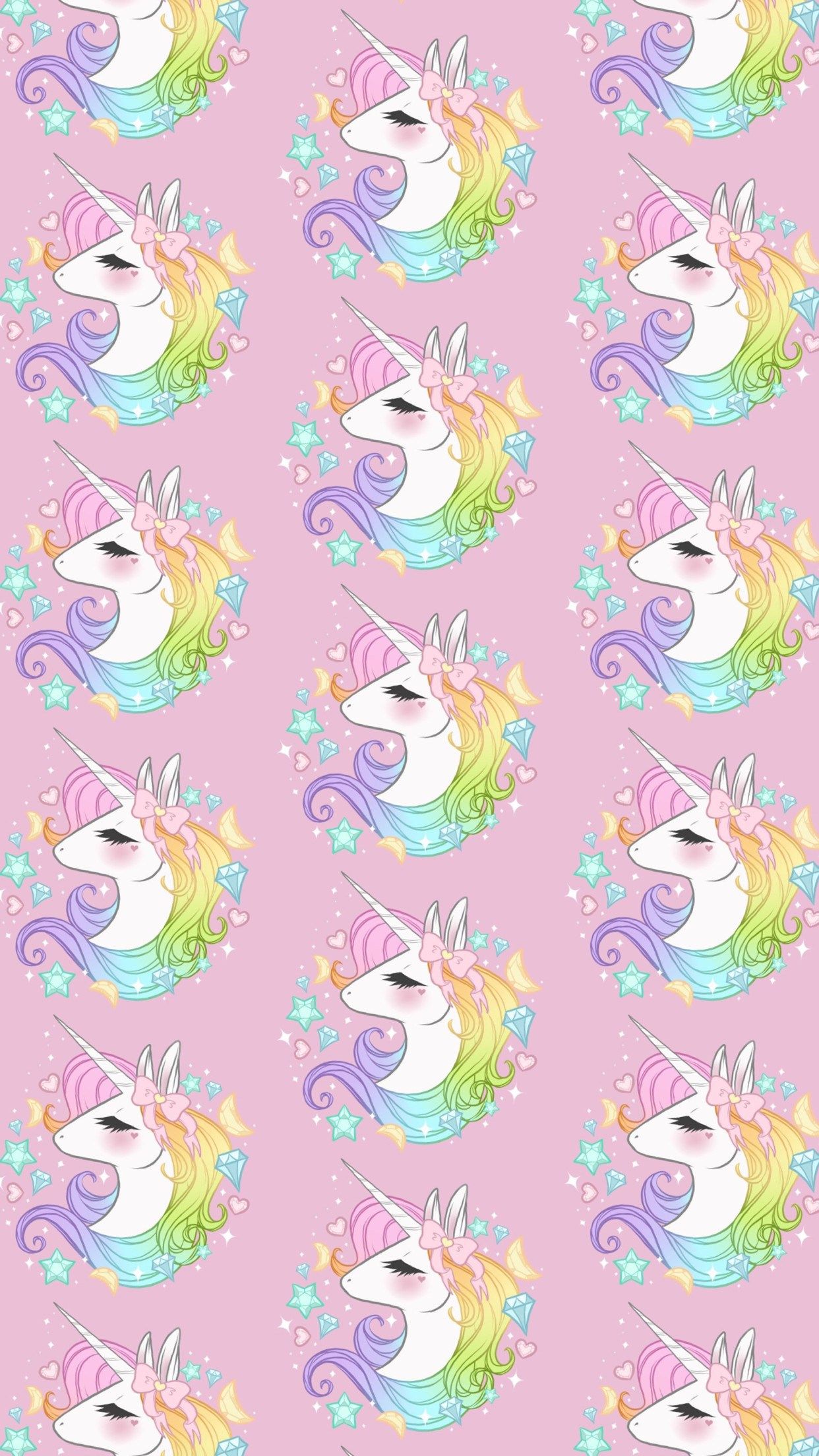 1242x2208 Wallpaper Cute Unicorn Iphone - WoowPaper