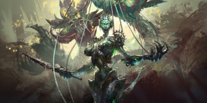 4096x2048 112781 #MMORPG, #fantasy, #Guild Wars 2: Heart of Thorns, #Best