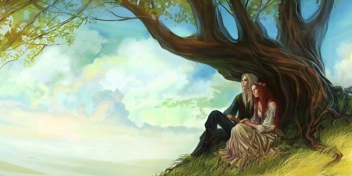1280x1024 Fantasy Couple Wallpapers Download Of Cute Love Couple Desktop