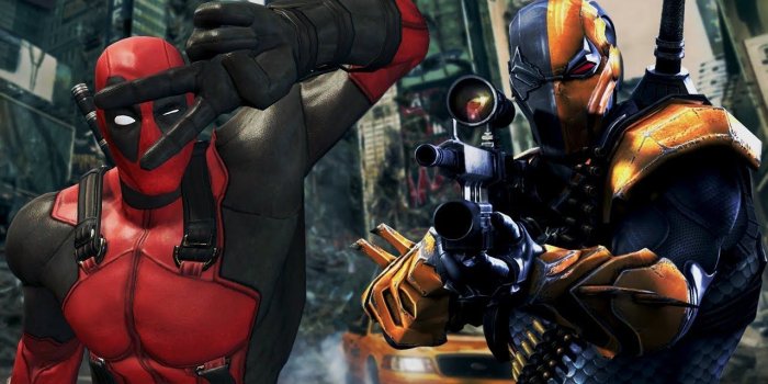 1280x720 Team Deathstroke vs. Team Deadpool: Copycats Clash - Battles - Comic