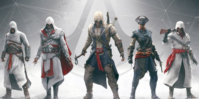 2560x1440 Assassins Creed IV Black Flag Characters Desktop Wallpaper