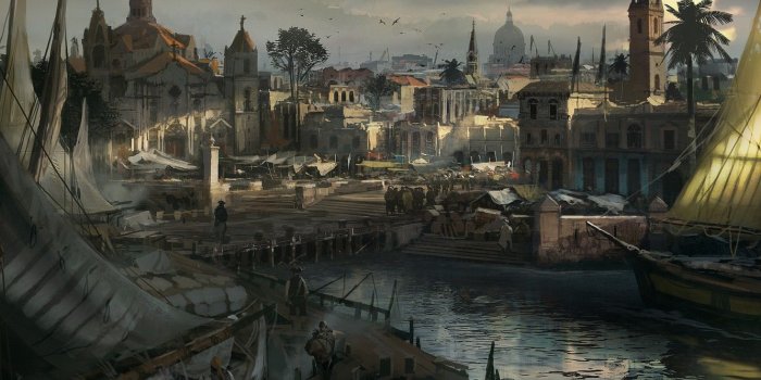 1332x850 Wallpaper assassin's creed, pirates, ship, caribbean, assassin's