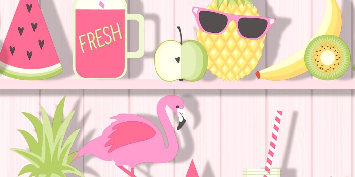 4000x4000 Fine décor Pink Tropical Wallpaper | Departments | DIY at B&Q