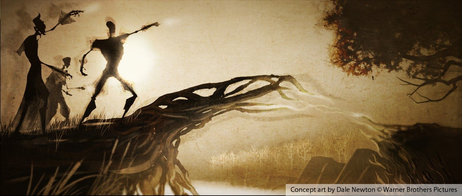 1600x680 This week I made a painting of the Peverell Brothers. For anyone