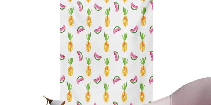 1000x1000 Amazon.com: Anzhutwelve Pineapple Photographic Wallpaper Pineapple