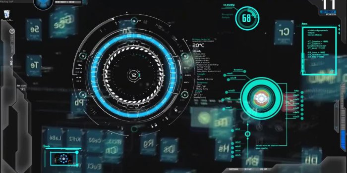 1280x720 Iron Man Jarvis 1 0 Animated Background Desktop