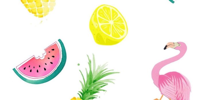 1200x1800 cafa2370 Pineapple & watermelon background