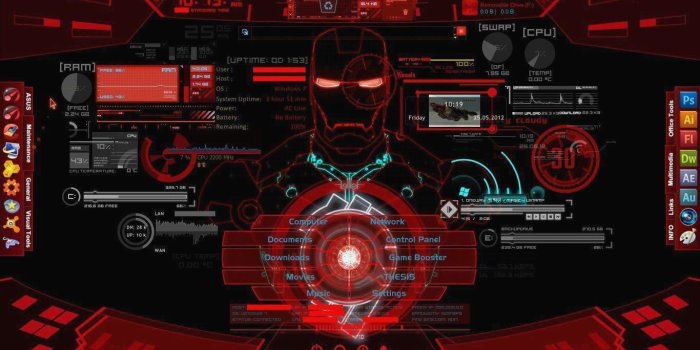 1366x768 10 Iron Man Jarvis Live Wallpaper - Download Wallpaper HD For PC