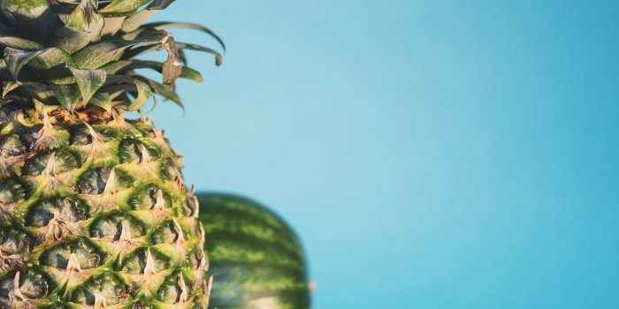 6000x4000 Pineapple behind watermelon fruit HD wallpaper | Wallpaper Flare