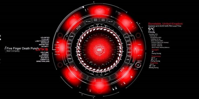 1024x768 Movie Wallpaper: Iron Man Jarvis Free Wallpapers Wallpapers HD