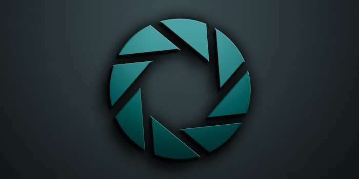 1280x1080 Portal Aperture Science Logo Wallpaper | PaperPull