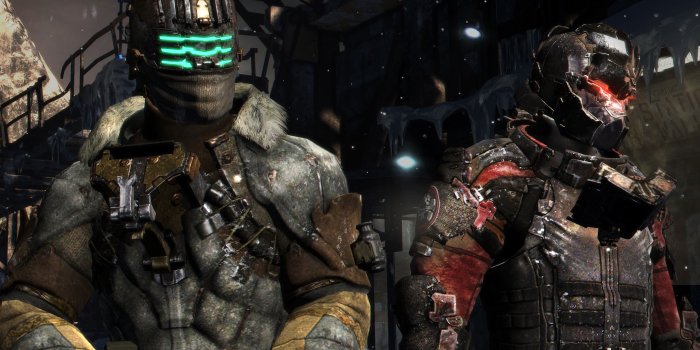 3500x2188 Isaac Clarke And John Carver Dead Space 3 ~ Action Adventure Games