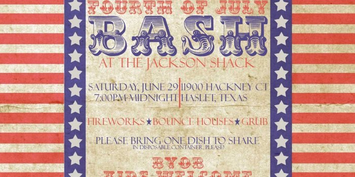 2125x1375 fourth of july invitation template - Seattlebaby.co