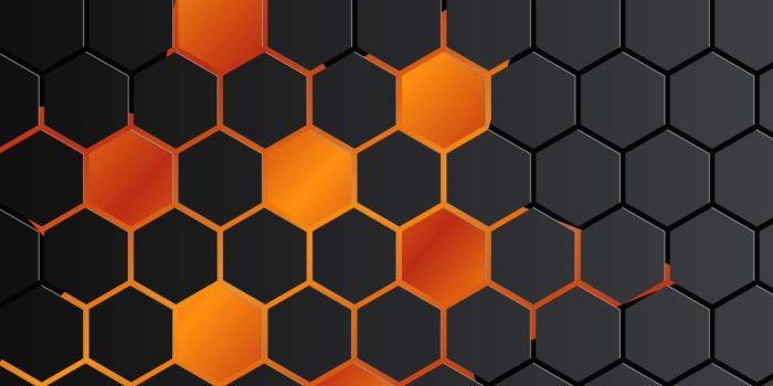1920x1080 orange and black grid pattern | WallpaperFool