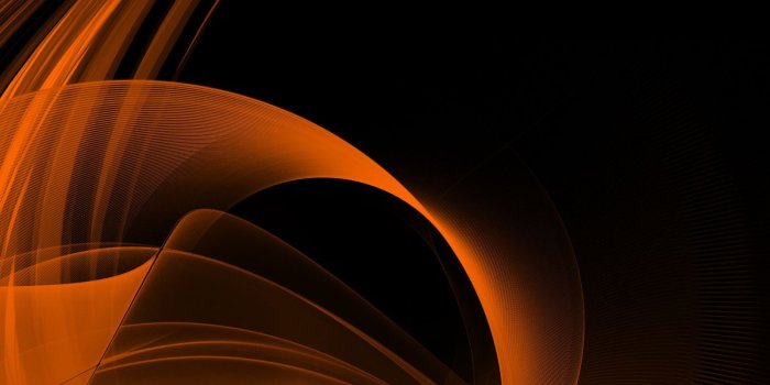 1600x1200 Black and Orange Desktop Wallpaper