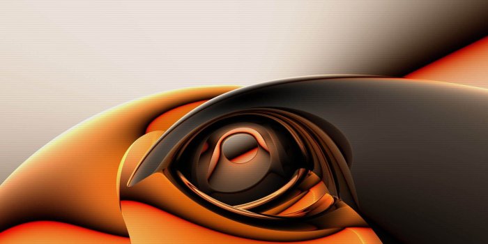 1920x1200 Abstract Creation In Orange And Black Wallpapers HD / Desktop and