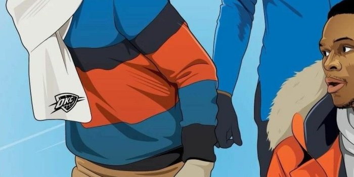 941x1673 OKC'S OK3 Russell Westbrook, Paul George and Carmelo Anthony