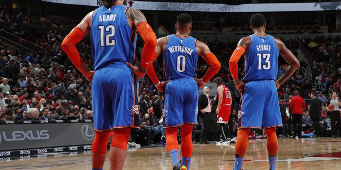 3200x2134 OKC Thunder: Paul George moves up in second fan returns, votes count