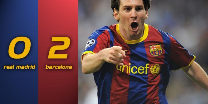 1024x768 The best of Lionel Messi: Wallpaper: Real Madrid 0 - Barcelona 2