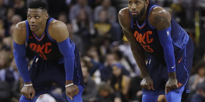 2942x1956 Paul George Says Russell Westbrook Relationship Featured 'Highs and