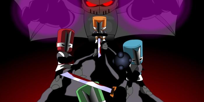 1280x1024 Castle Crashers Purple Knight – HD Wallpapers