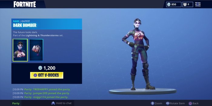 1920x1080 Fortnite Dark Bomber Wallpaper 65468 1920x1080px