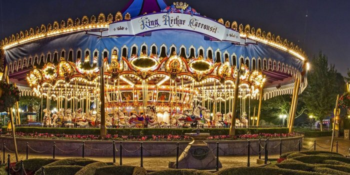 1668x2224 Download Wallpaper 1668x2224 Disneyland, Fantasyland, Magic kingdom