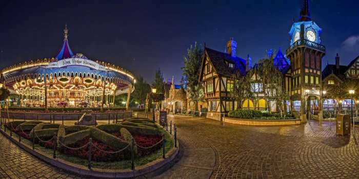 1600x900 Download Wallpaper 1600x900 Disneyland, Fantasyland, Magic kingdom