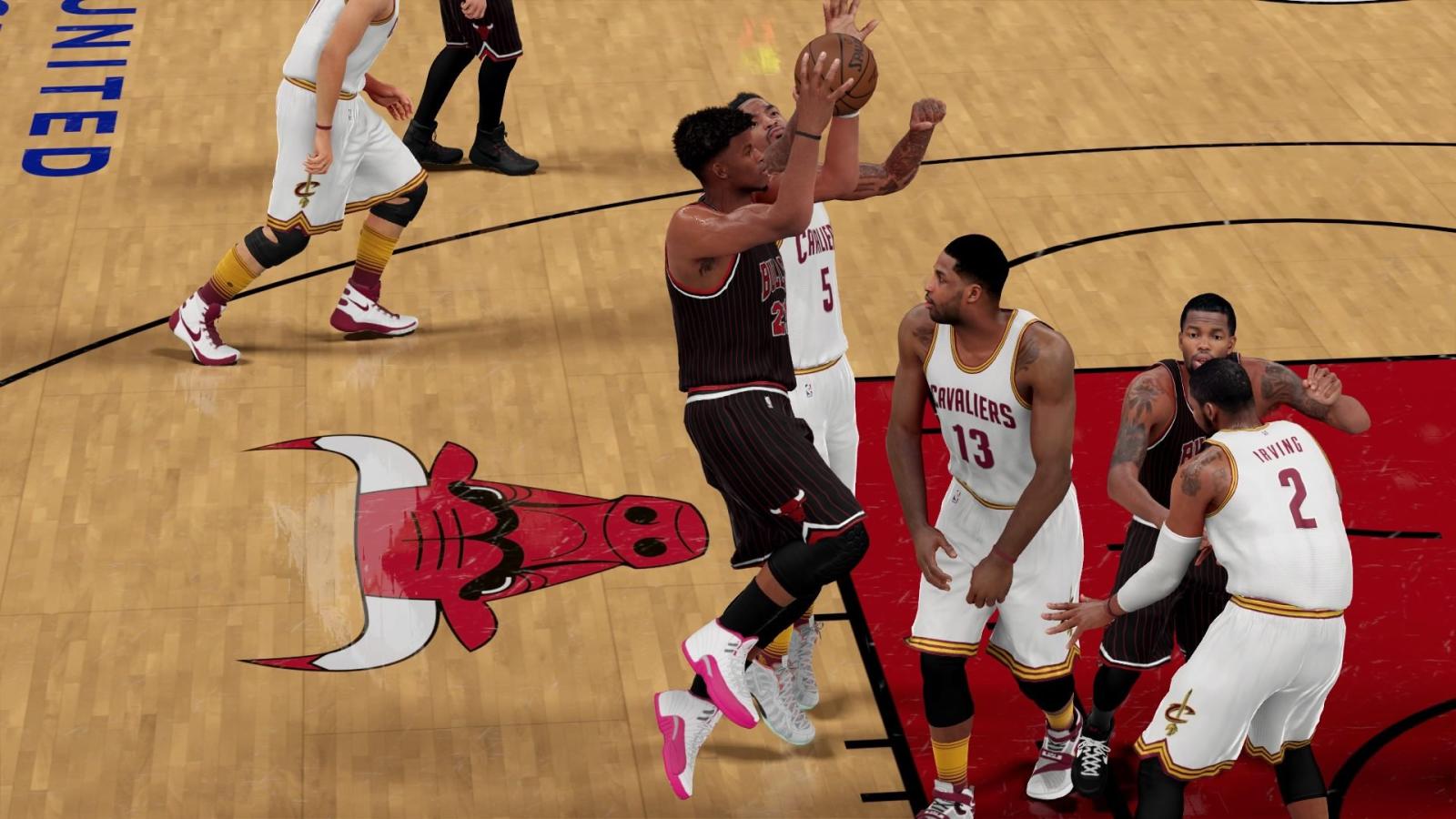 1920x1080 NBA 2K16 Kicks: The Air Jordan 12 GS Dynamic Pink Looks Great In