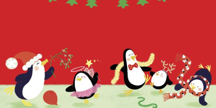 2520x1575 56+ Christmas Penguin Wallpapers on WallpaperPlay