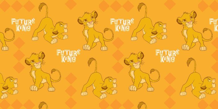 1200x1360 Disney Lion King Cotton Fabric-Future King
