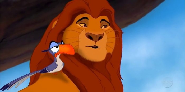 1280x720 The Lion King - Mufasa Talks to Scar (Mufasa Off)