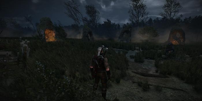 2560x1440 Discovered these stones by a house just north of the Nilfgaardian