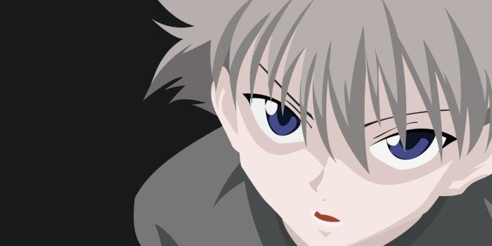 1332x850 Wallpaper look, background, Hunter x Hunter, Killua, Hunter x Hunter