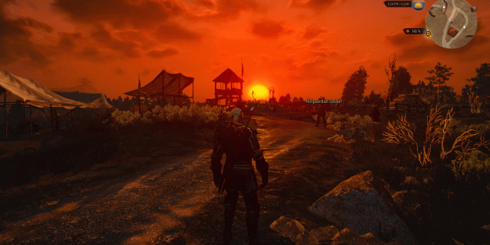 1920x1080 The Nilfgardians camp at Sunset! : witcher