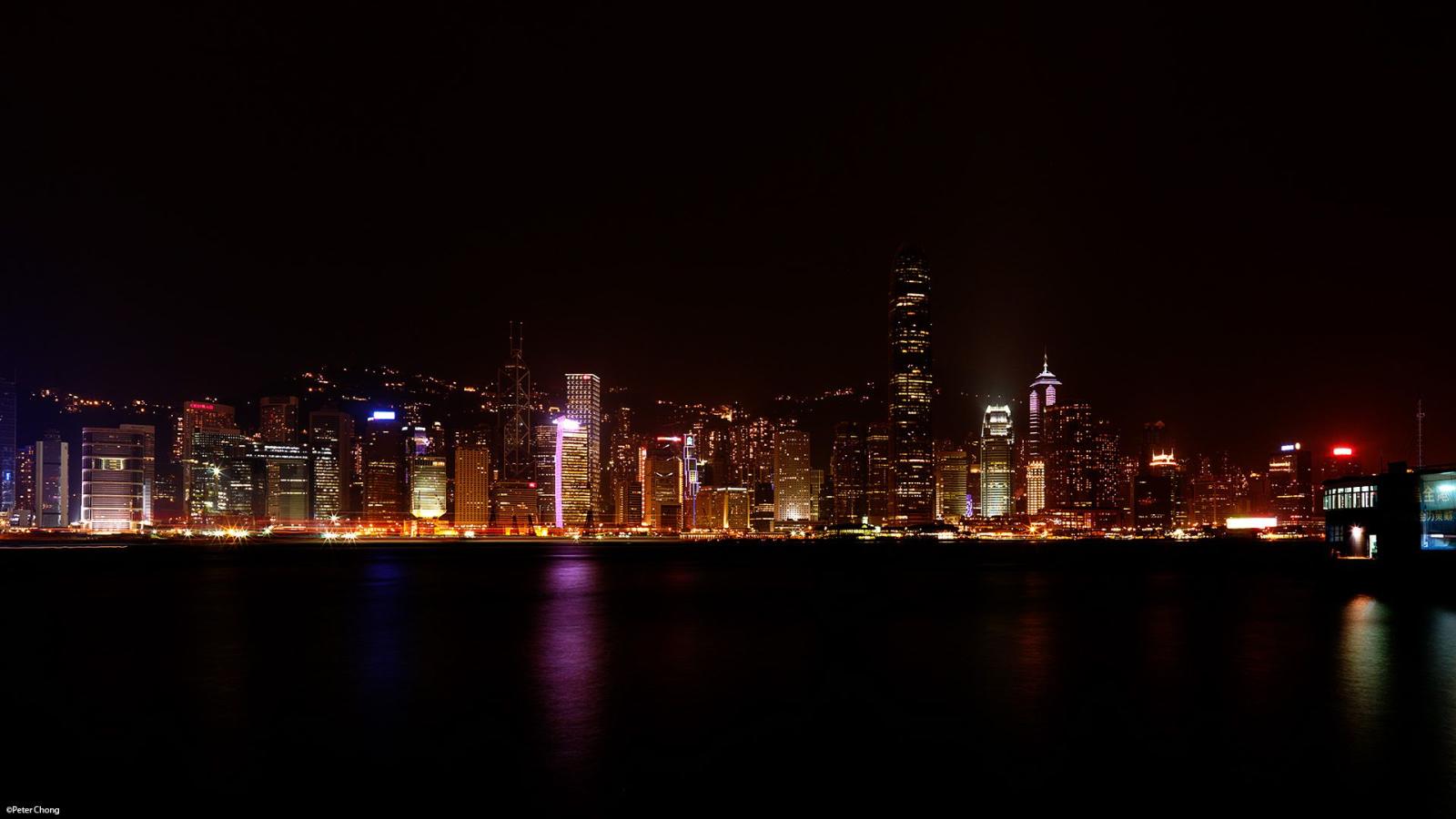 1920x1080 Hong kong skyline view #7008405