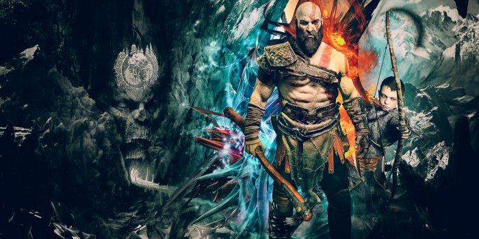 3840x2160 God - God Of War 4 4k (#1382606) - HD Wallpaper Download