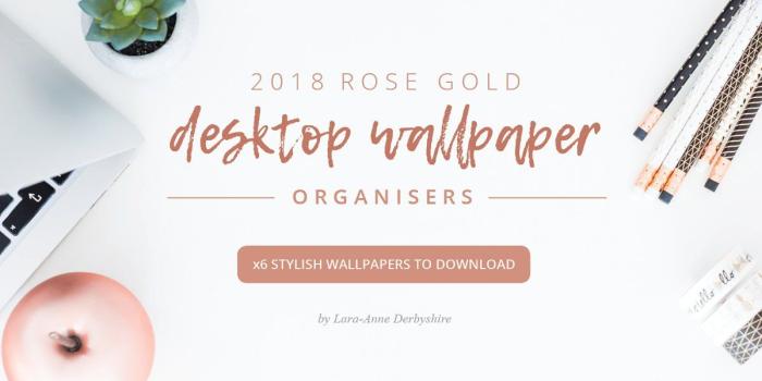 1200x800 ROSE GOLD 2018 DESKTOP WALLPAPER ORG ~ Stationery Templates