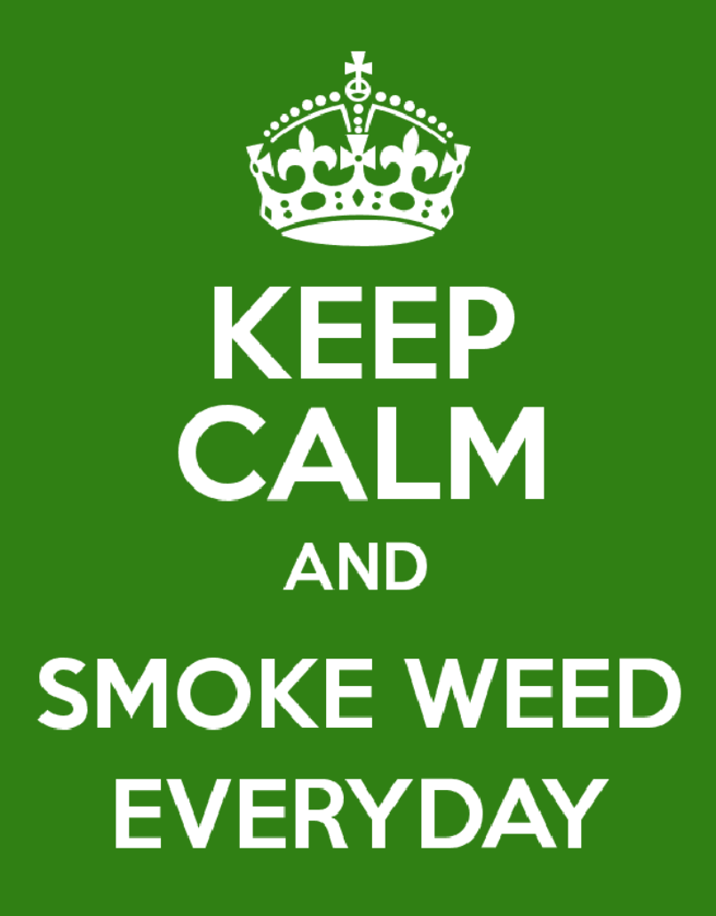 806x1032 Keep Calm and Smoke Weed Everyday Wallpaper