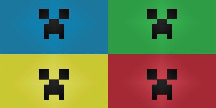 1600x900 Creeper Face Wallpapers