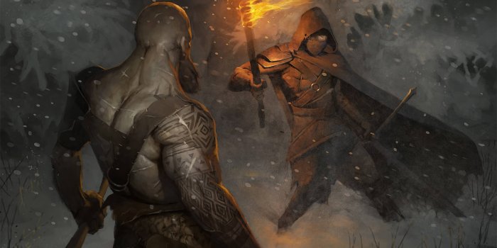 3840x2160 Kratos God of War 4 PS4 Game 4K #13435