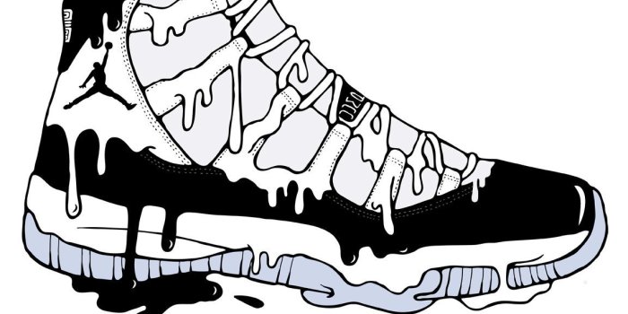 1153x1153 Jordan11s, #JordanXIs, #JordanConcords, #Shoeart, #illustration