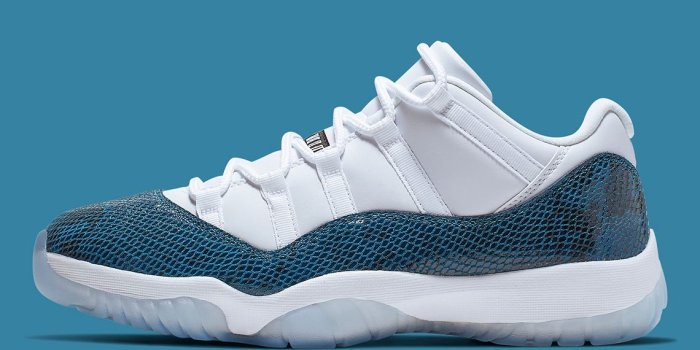 1140x800 Jordan 11 Low Navy Snakeskin CD6846-102 Release Date | SneakerNews.com