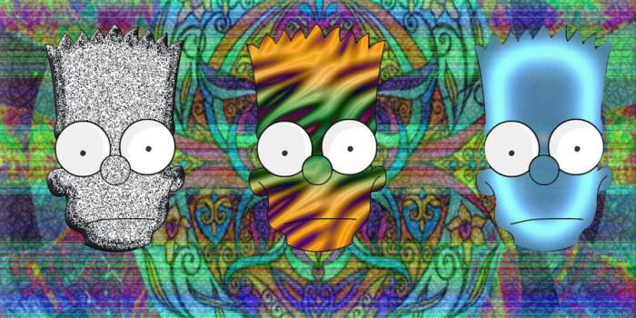 894x894 Trippy Bart Simpson Sad Wallpaper – Quotes of the Day