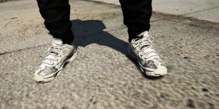 1920x1080 Jordan 11 Low Snakeskin Light Bone - GTA5-Mods.com